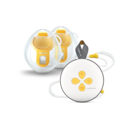 Medela Swing Maxi Hands-Free Double Electric Breast Pump, Easy and Intuitive Design for On-The-Go, Compatible with Medela Family App | Amazon (US)