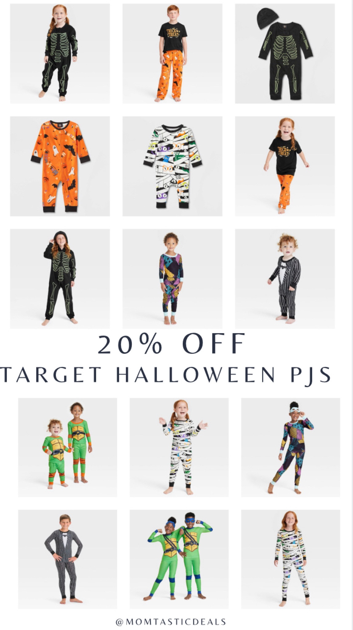 Grab these Target Halloween pajamas while they are 20% off! 

#LTKkids #LTKsalealert #LTKHalloween