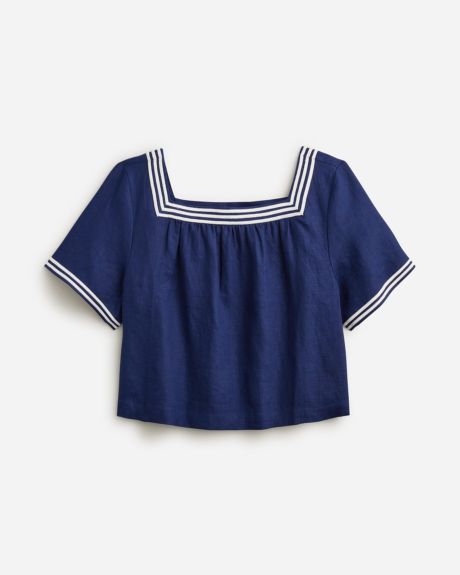 Sailor squareneck top | J. Crew US