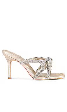 Loeffler Randall Leather Bow Heeled Sandal in Cappuccino from Revolve.com | Revolve Clothing (Global)