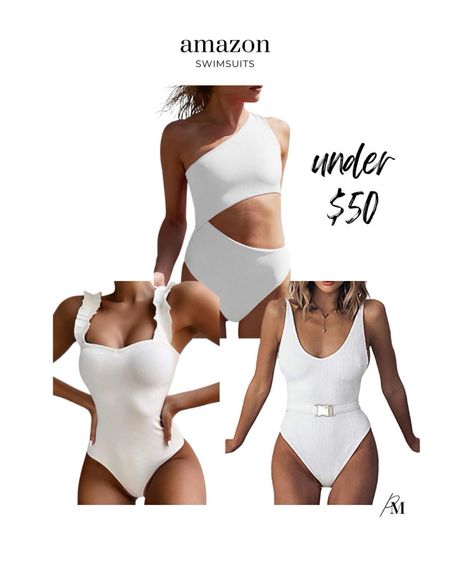 Amazon swimsuits under $50. I love these for resort wear or honey moon looks! 

#LTKSeasonal #LTKstyletip #LTKswim