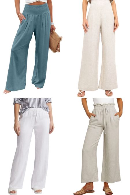 Fav linen wide leg trousers for summer 

#LTKStyleTip #LTKSeasonal #LTKTravel