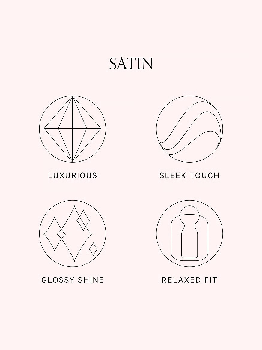 Buy Glazed Satin Long Pajama Set, Coconut White Champagne Bottles - Order Pajamas Sets online - V... | Victoria's Secret (US / CA )