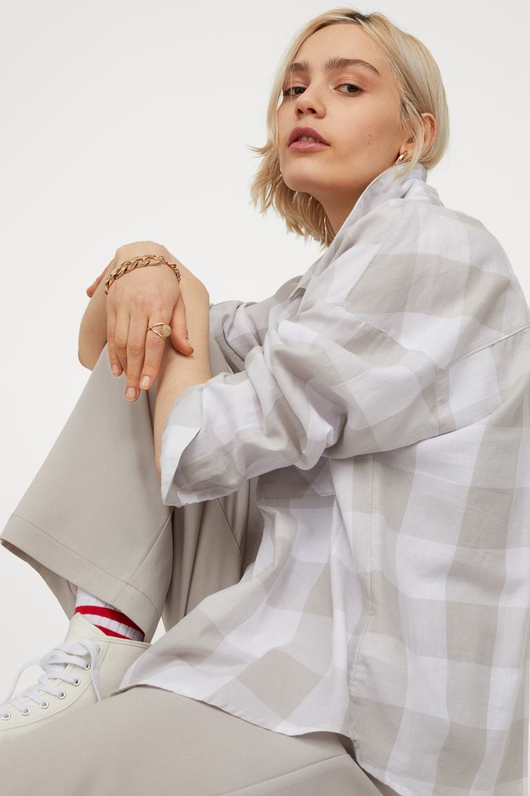 Cotton Flannel Shirt | H&M (US + CA)