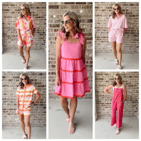 Amazon summer favorites perfect for vacay or hot days around town. Each style comes in multiple colors wearing a size small 

#LTKStyleTip #LTKSeasonal #LTKOver40