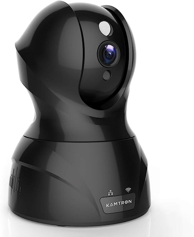Security Camera 1080P WiFi Dog Pet Camera - KAMTRON Wireless Indoor Pan/Tilt/Zoom Home Camera Bab... | Amazon (US)
