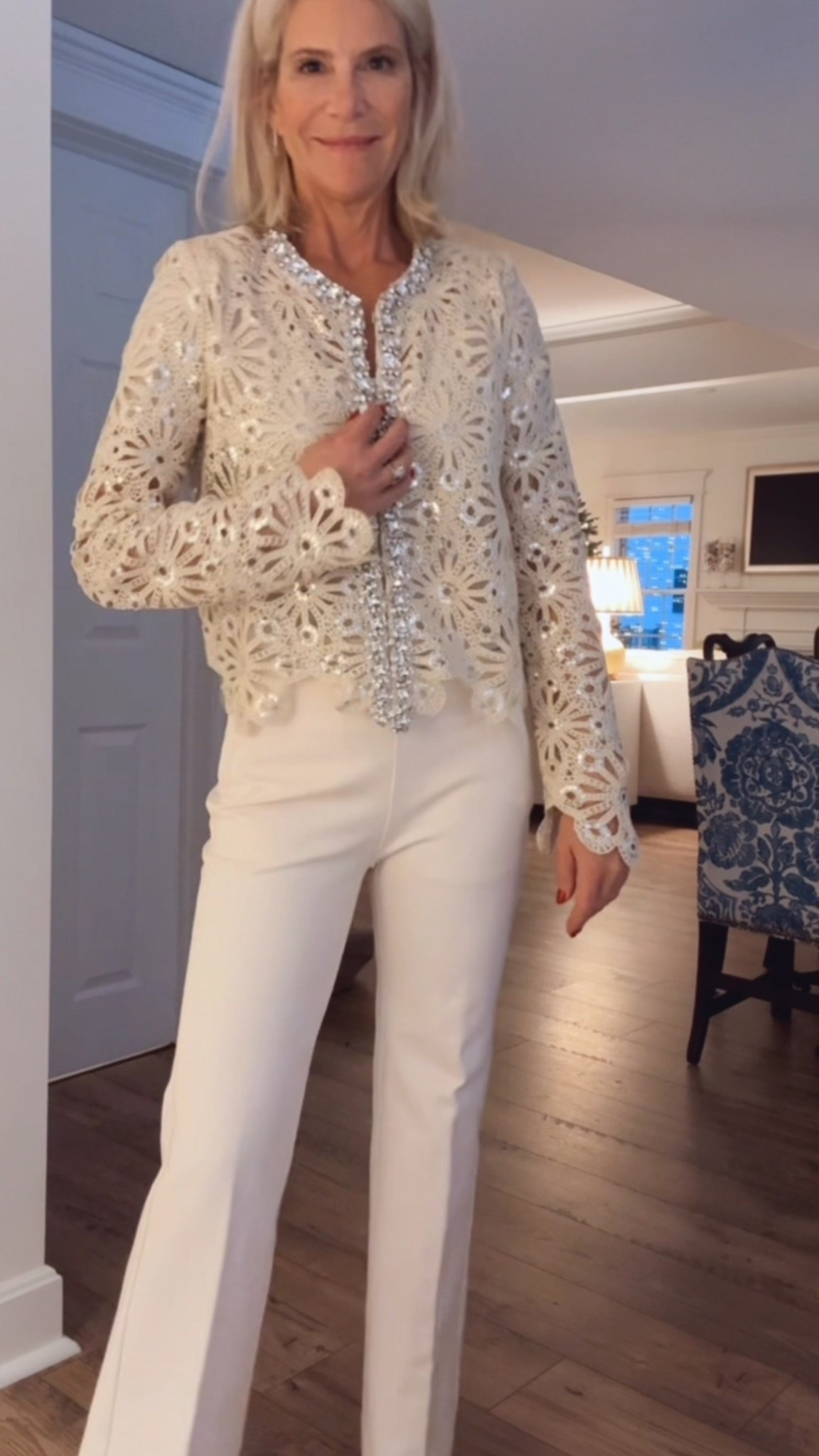 Winter white for the win! 

#LTKHoliday #LTKOver40 #LTKSaleAlert