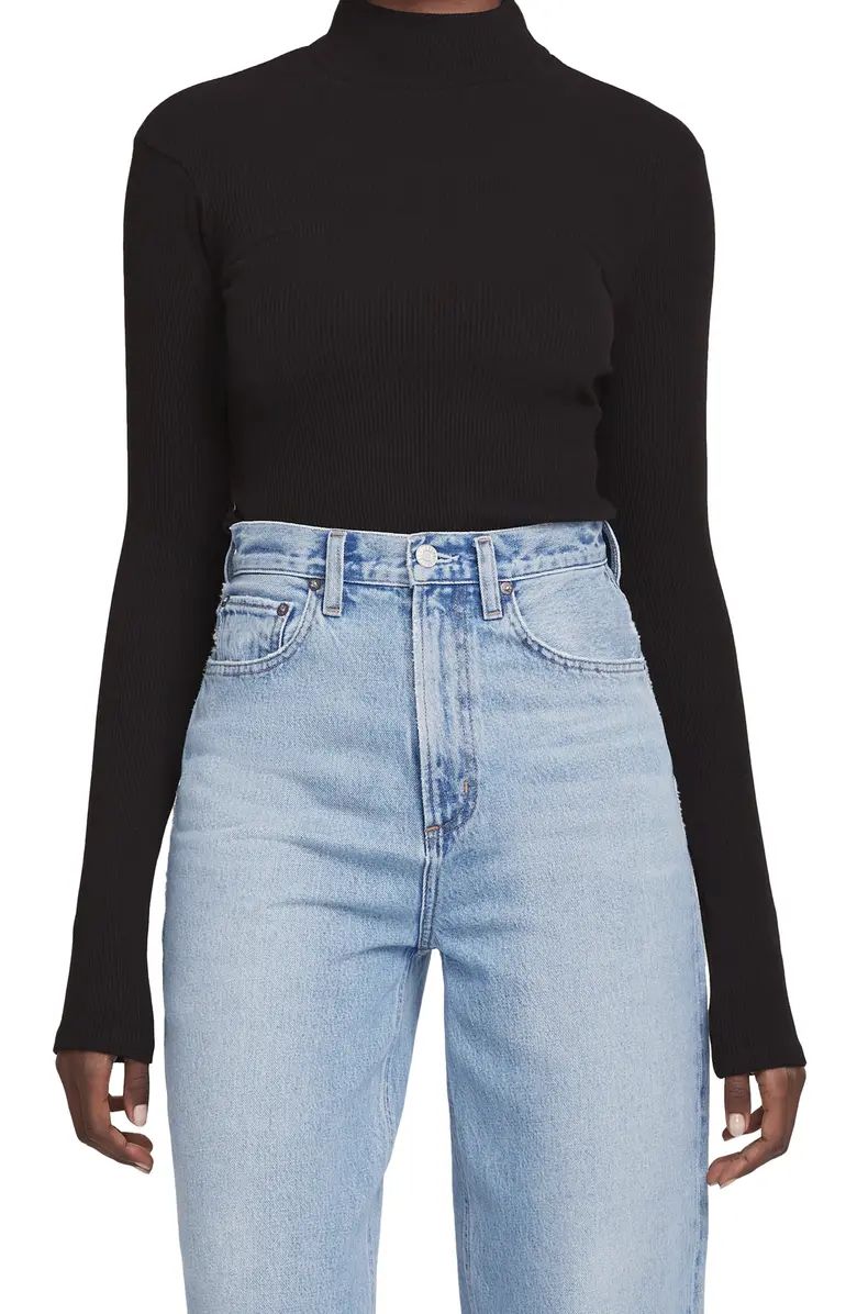 Mock Neck Long Sleeve Bodysuit | Nordstrom