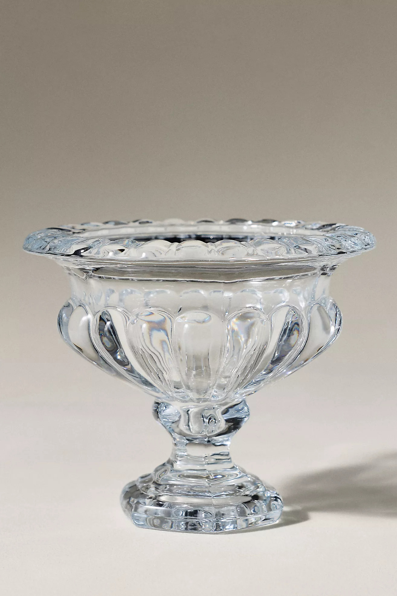 Iris Pressed Glass Vase | Anthropologie (US)
