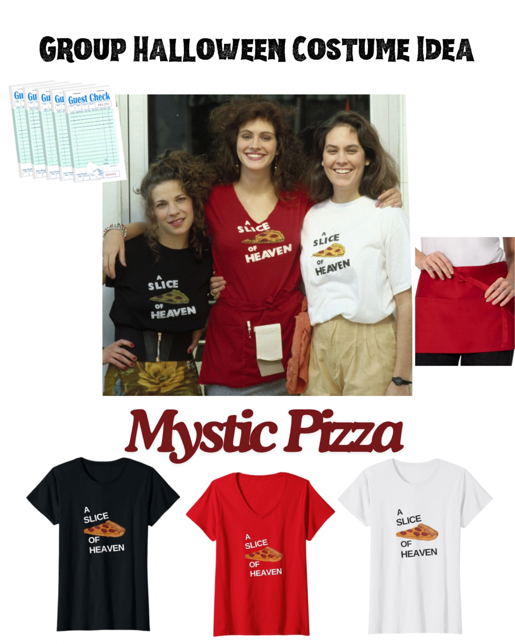 Group Halloween costume ideas - Mystic Pizza


Movie costumes 
Group costumes 
Girl group costumes
Julia Roberts costume
Inexpensive costume 



#LTKHalloween