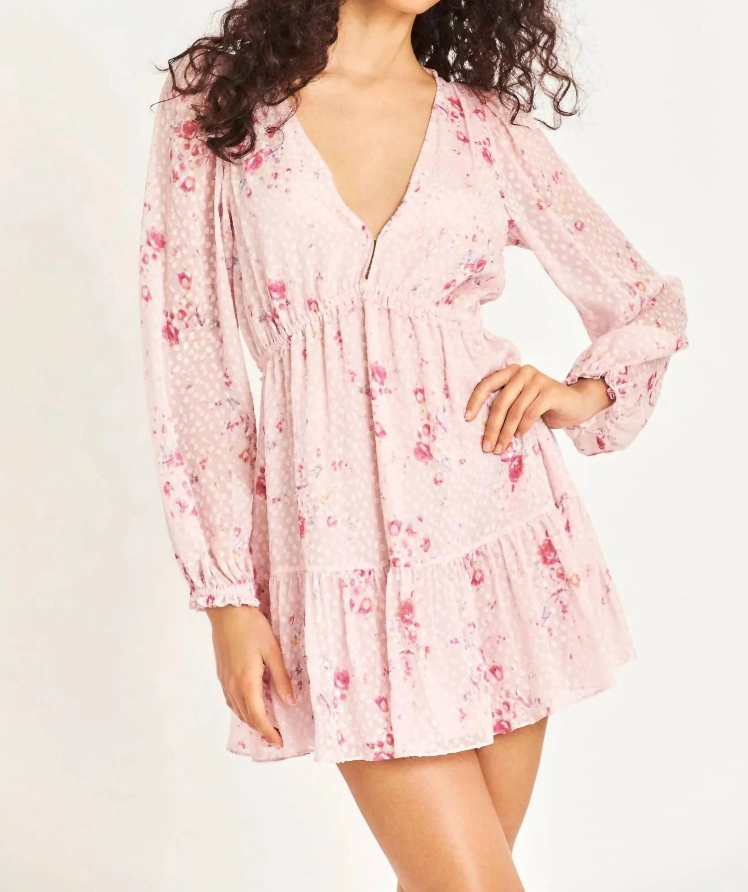 Siriana Dress In Bubbly Pink | Shop Simon