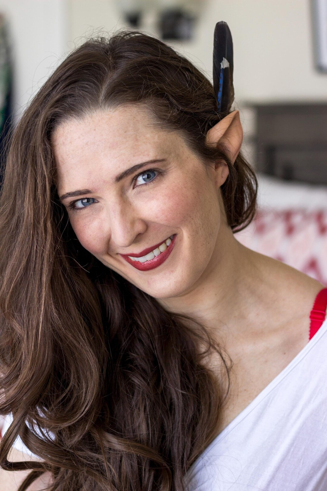 Any Skintone, Half-elf Ears: Handmade, Latex Ear Tips. Great for Cosplay, Costumes, Rings Lord El... | Etsy (US)