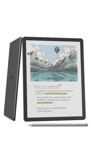 Amazon Kindle Scribe Colorsoft 64GB (newest model) — 11” paper-like color display — Write in notebooks, docs, and books. Read in any light. Pen included - Graphite | Amazon (US)
