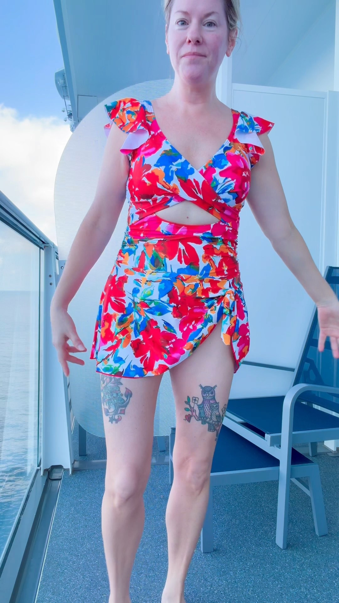 The perfect water park mom swimsuit! So comfortable, the tie is adjustable and holds you in no matter your activity plus so bright and fun 

#LTKTravel #LTKmomlife #LTKMidsize