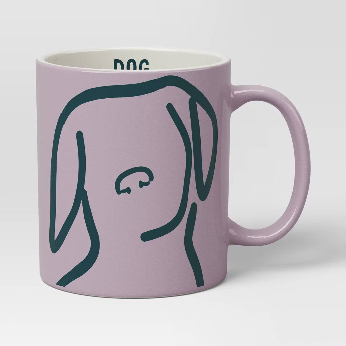 15oz Stoneware Dog Person Mug Purple - Room Essentials™ | Target