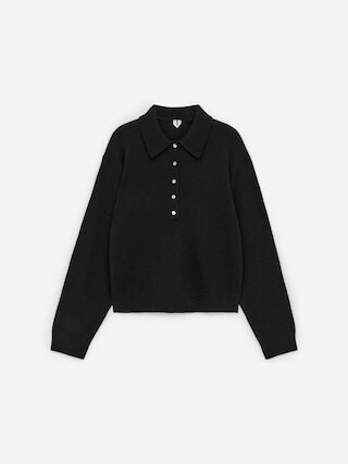 Wool Polo Jumper | Arket UK