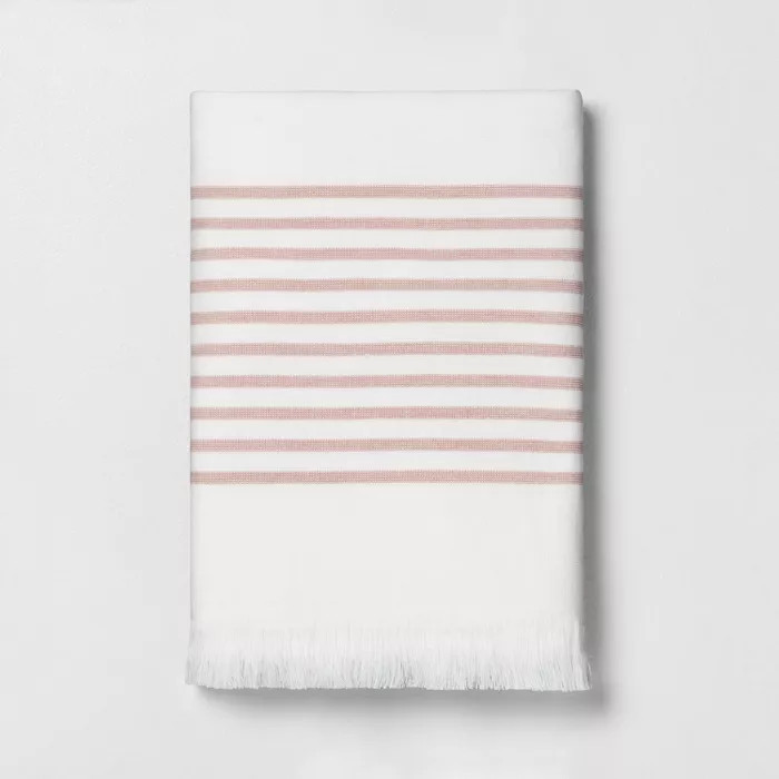 Core Stripe Bath Towel - Copper - Hearth & Hand™ with Magnolia | Target