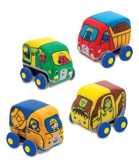 Pull-Back Construction Vehicle - Set of Four | Zulily