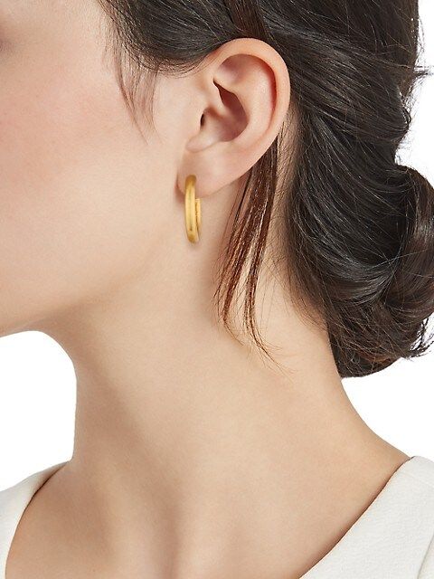 Icon Dune Small Hoop Earrings | Saks Fifth Avenue