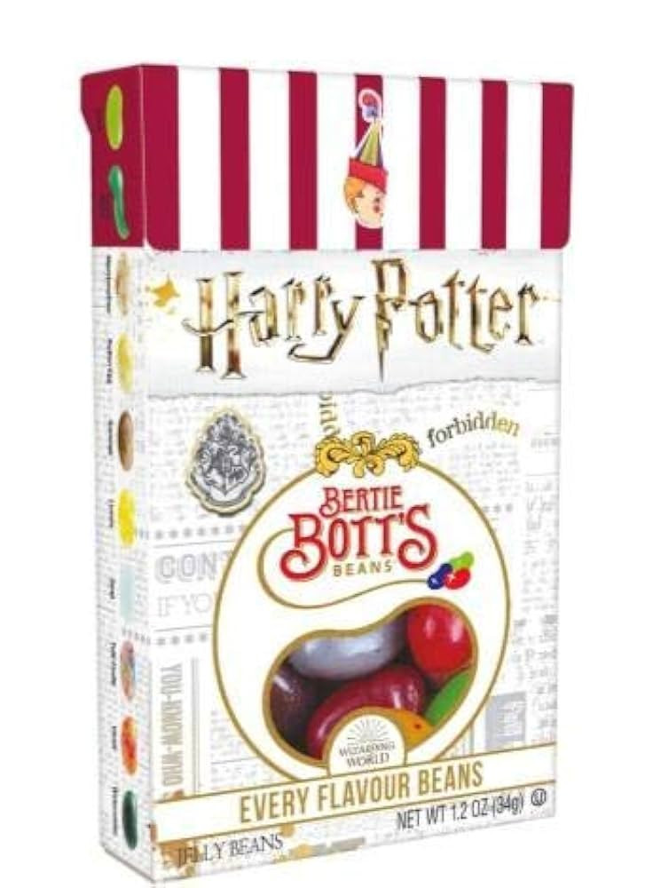 Harry Potter Bertie Botts Every Flavor Beans, 1.2oz boxes ~ 6 Pack | Amazon (US)