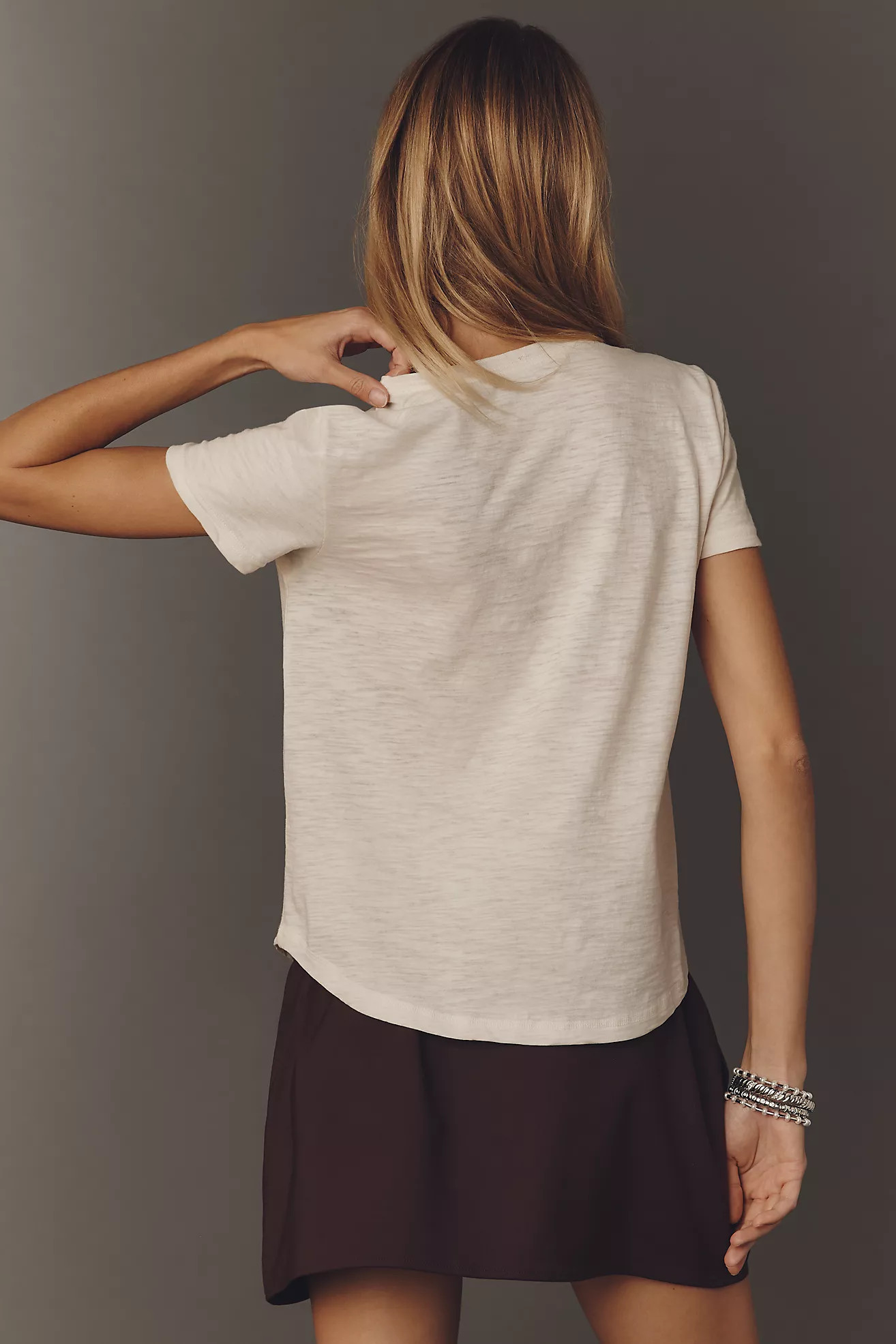 The Bennie Short-Sleeve Animal Icon Tee by Pilcro | Anthropologie (US)