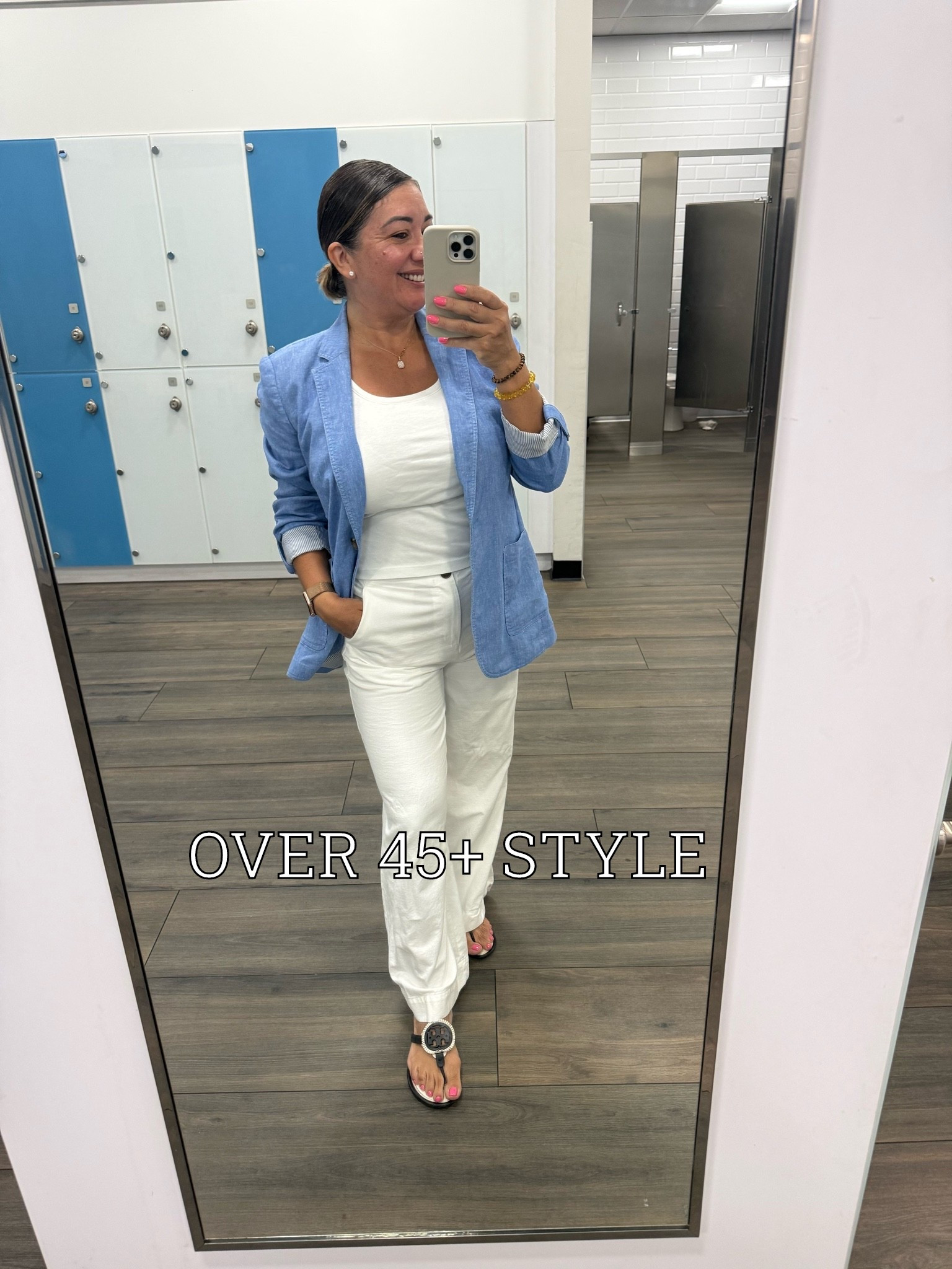 Over 45+ Style 

A summer casual outfit 
Blazer @anntaylor 

#womenfashion #over45style

#LTKootd #LTKmomlife #LTKOver40