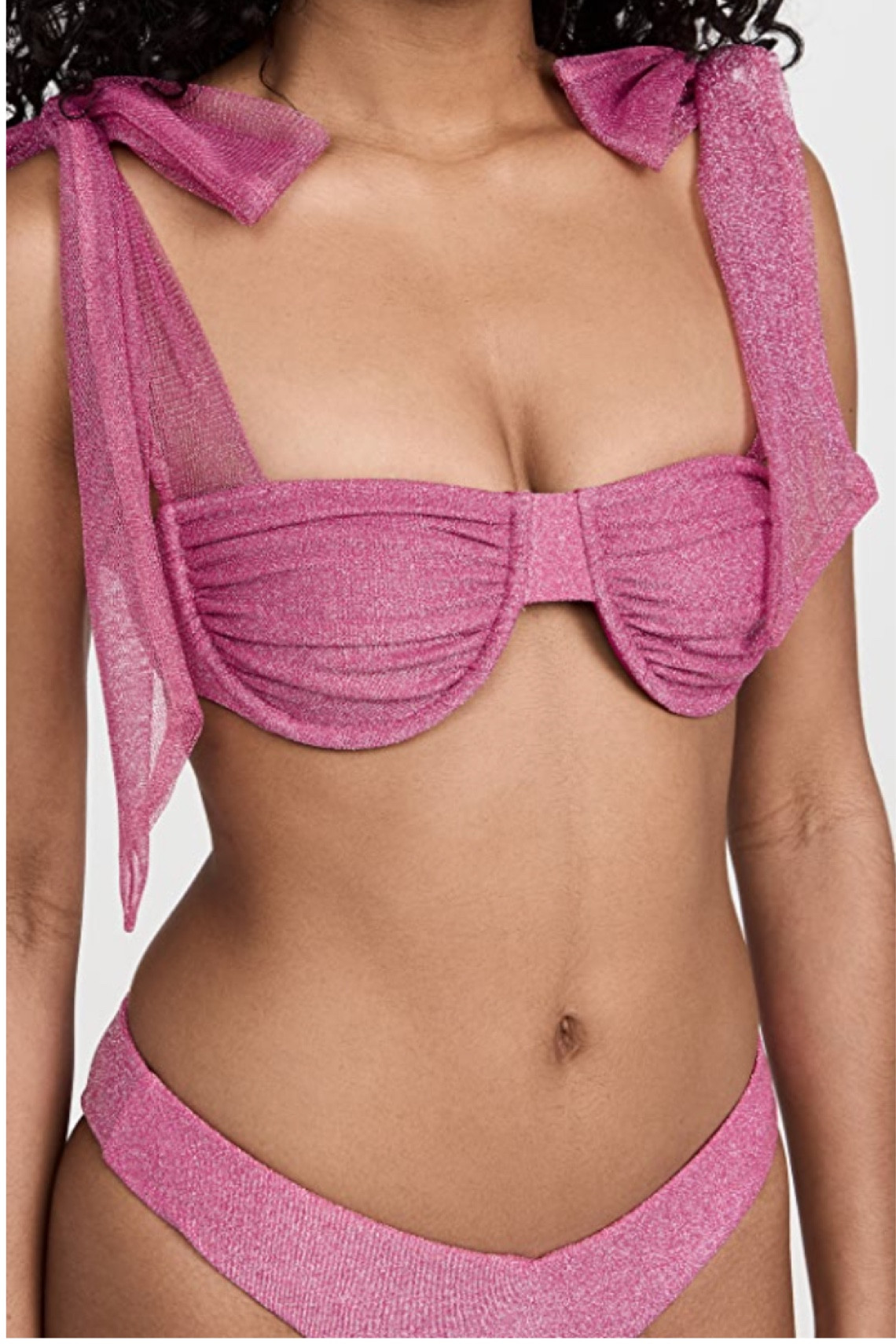 OBSESSED

Shopbop swim , swimsuit , swimwear , pink bikini , honeymoon style , bachelorette outfits , pink swimsuit , pink bathing suit with bows , beach riot drea top, glitter swimsuit with shoulder straps , underwire swim , ruched swimsuit , beach vacation , spring break , resort style 

#LTKswim #LTKSeasonal #LTKtravel