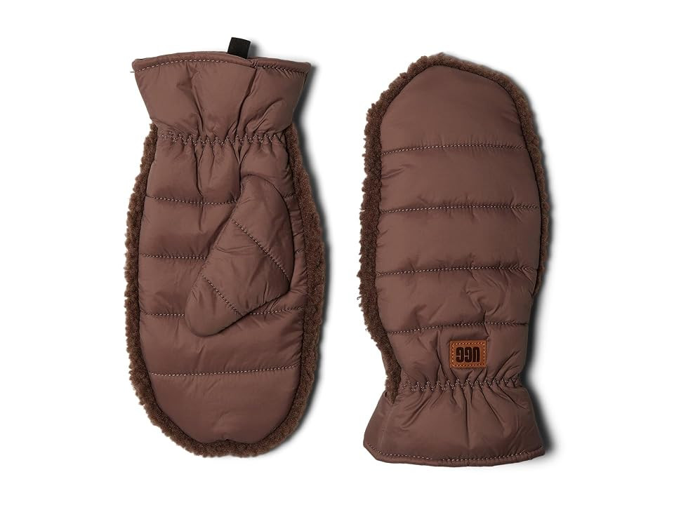 UGG All Weather Fluff Mitten Over-Mits Gloves All Spice: L/XL | Zappos.com