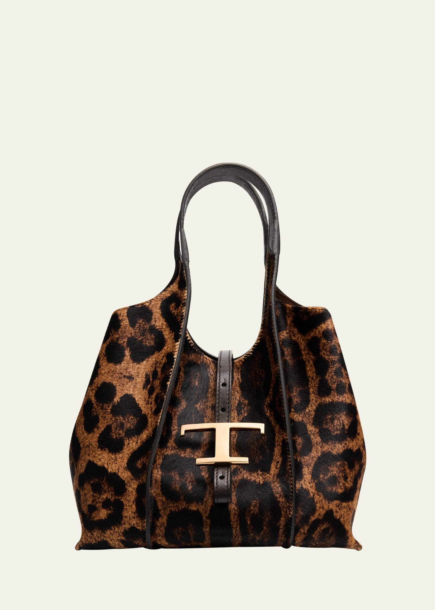 Tod's Animal-Print Calf Hair Shopping Tote Bag | Bergdorf Goodman