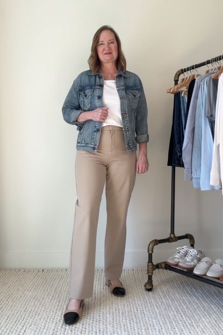 Midsize Spring Outfits from my Spring Capsule Wardrobe, Size 12, 5’9” 

#LTKmidsize