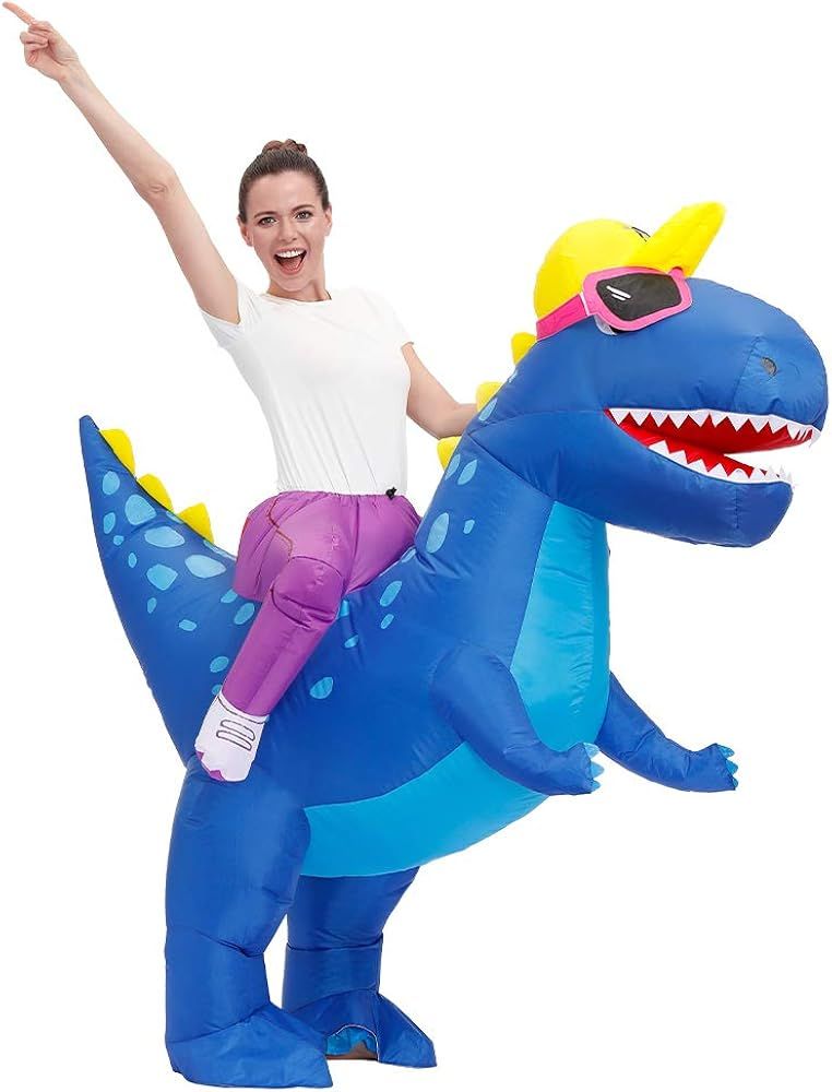 Decalare Inflatable Costume For Adults, Inflatable Dinosaur Costume, Halloween Costumes For Men/W... | Amazon (US)