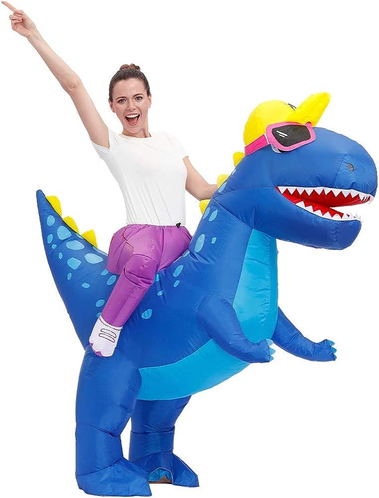Decalare Inflatable Costume For Adults, Inflatable Dinosaur Costume, Halloween Costumes For Men/W... | Amazon (US)