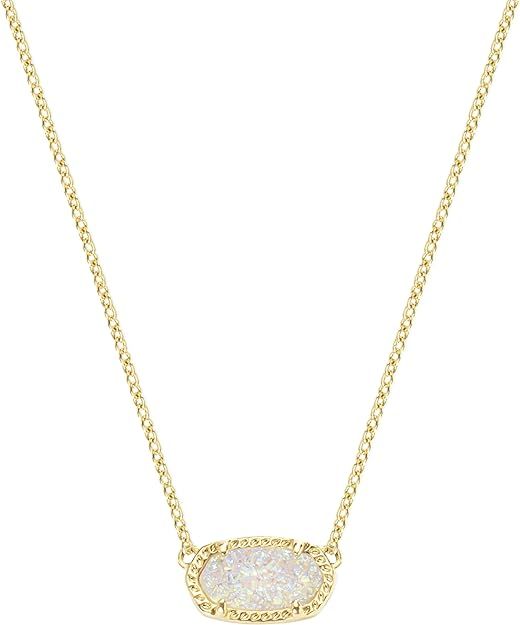 OURMISSR Necklaces for Women with 14K Gold Plated Necklace Synthetic Gemstone Adjustable Gold Cha... | Amazon (US)