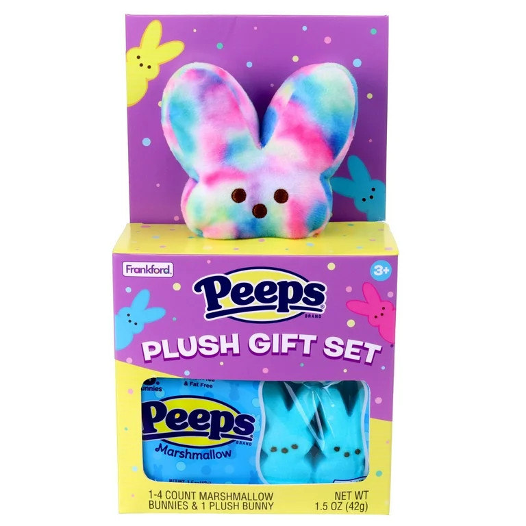 PEEPS® Tie Dye Plush Bunny House Gift Set - Walmart.com | Walmart (US)
