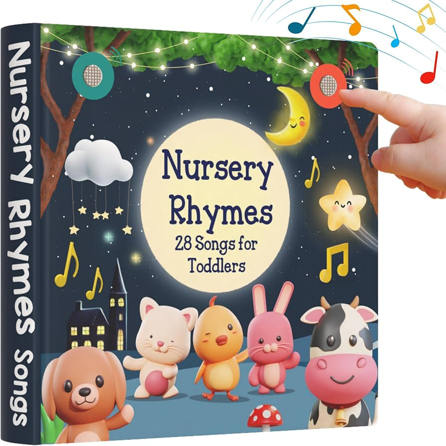 LEARNING BUGS Nursery Rhymes – Sing Along with 28 Favorite Nursery Rhymes, Musical Books for To... | Amazon (US)