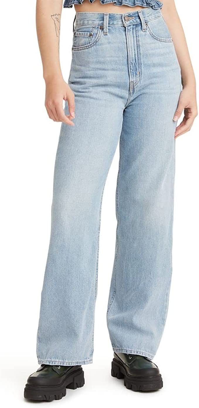 Levi's Women's Premium High Loose Jeans | Amazon (US)