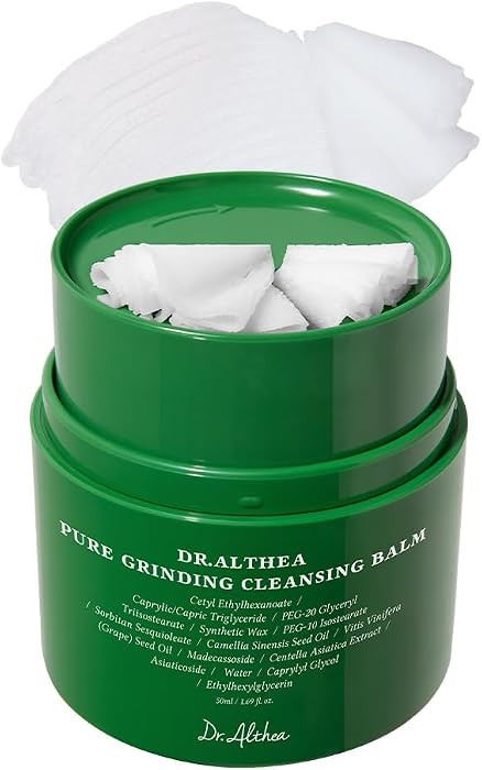Dr.Althea Pure Grinding Cleansing Balm | Hygenic One-Step Makeup Cleansing Oil with Madecassoside... | Amazon (US)