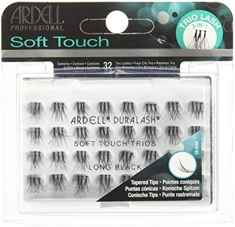 Ardell Soft Touch Trio Individuals Knotted, Long Black | Amazon (US)