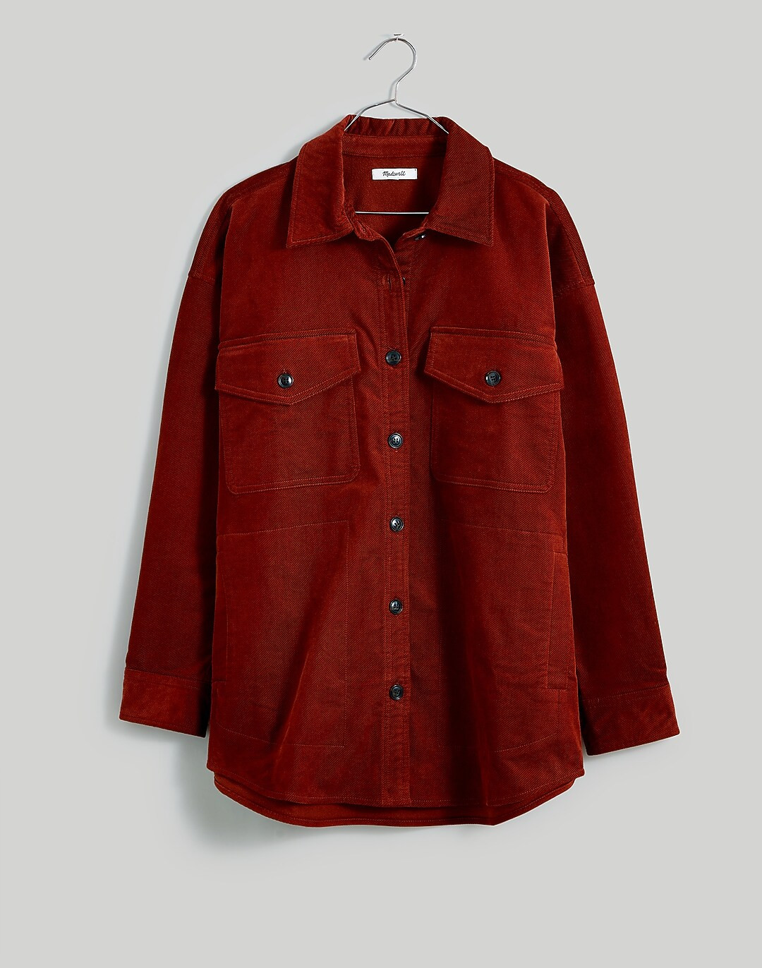 Corduroy Twill Oversized Shirt-Jacket | Madewell