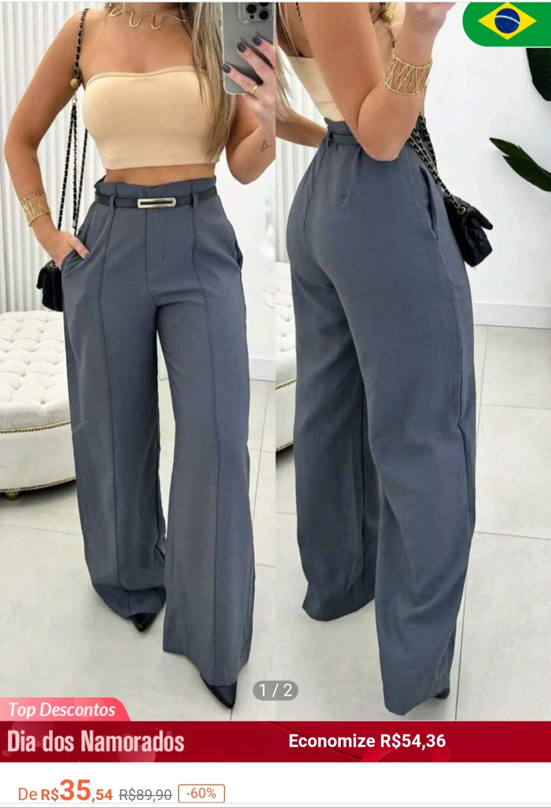 Calça pantalona feminina 

#LTKbrasil #LTKbeleza #LTKpromo