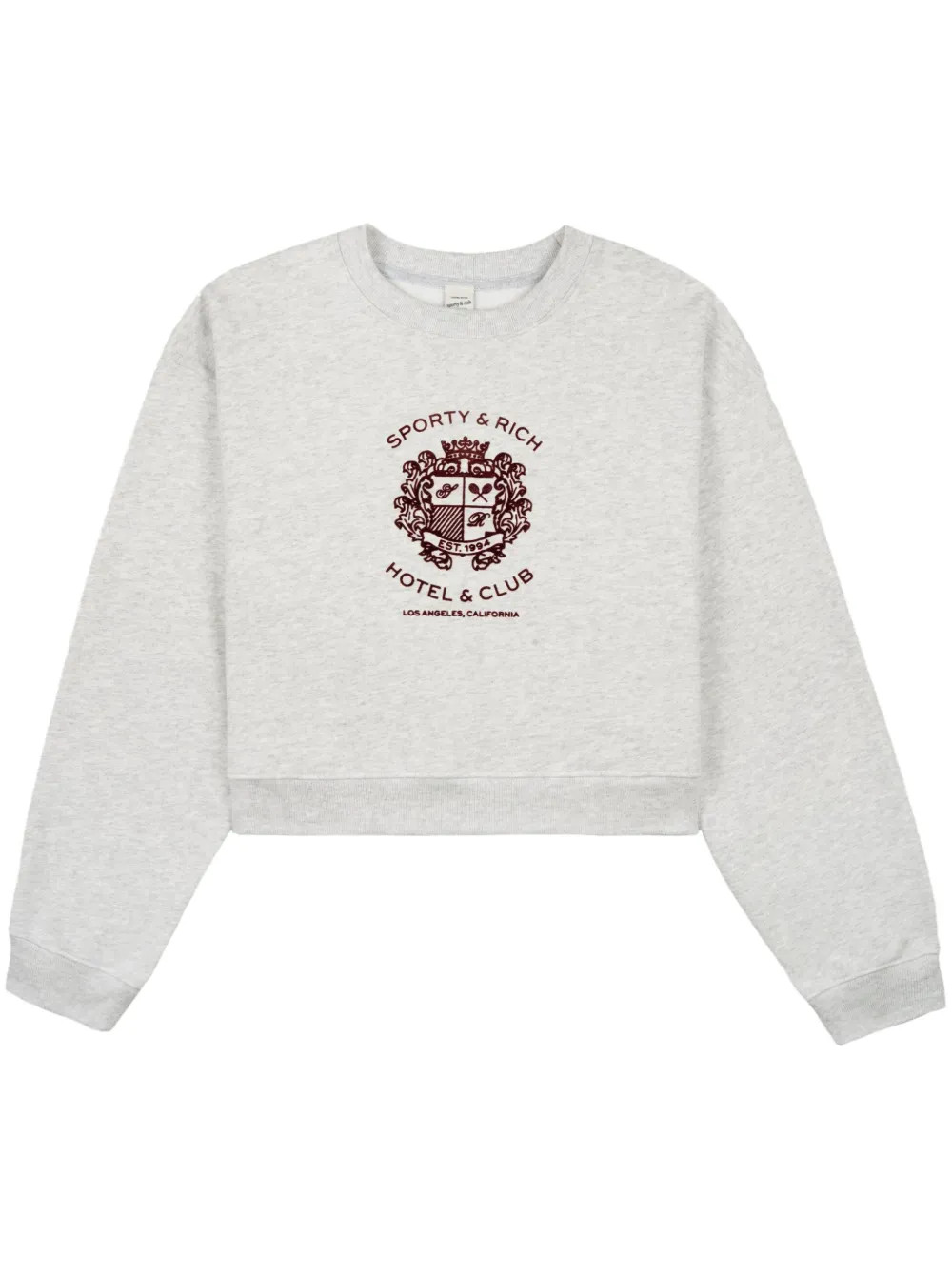 Hotel crest-motif sweatshirt | Farfetch Global