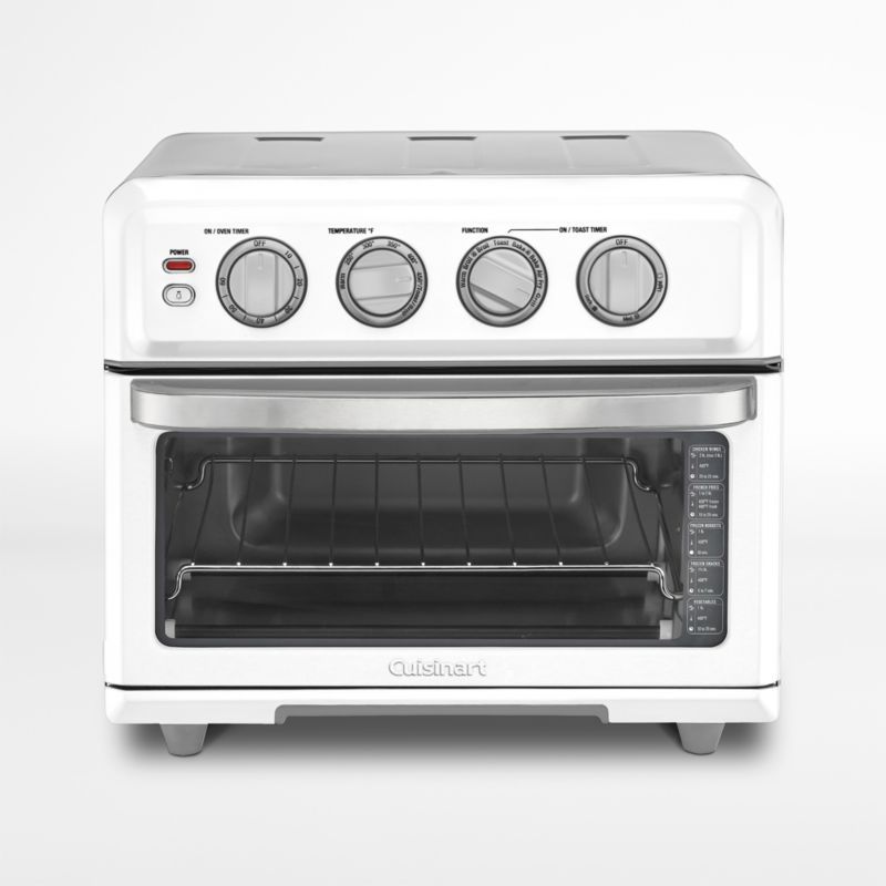 Cuisinart White Air Fryer Toaster Oven with Grill + Reviews | Crate & Barrel | Crate & Barrel