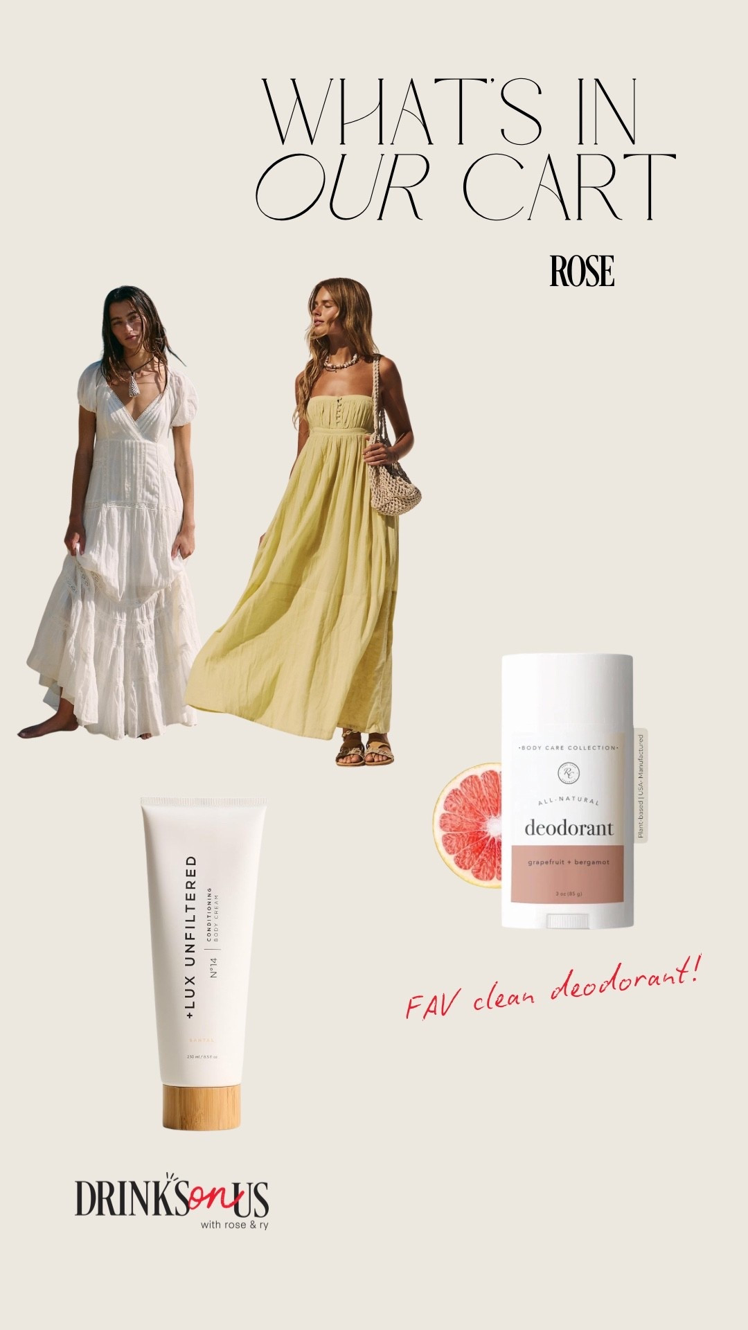Products mentioned in S03:Episode 22 of Drinks On Us, “Whats In Your Cart?” segment!!

#LTKselfcare #LTKBump #LTKBeauty