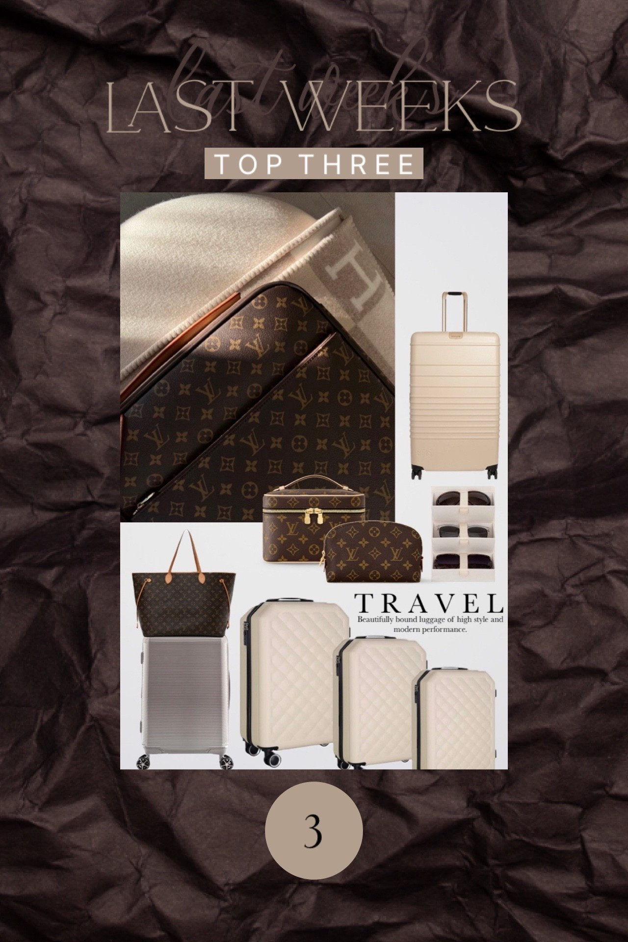 Travel edit ✍🏻 

#luggage #travel #louisvuitton #carryon #amazon 

#LTKTravel #LTKOver40 #LTKHome