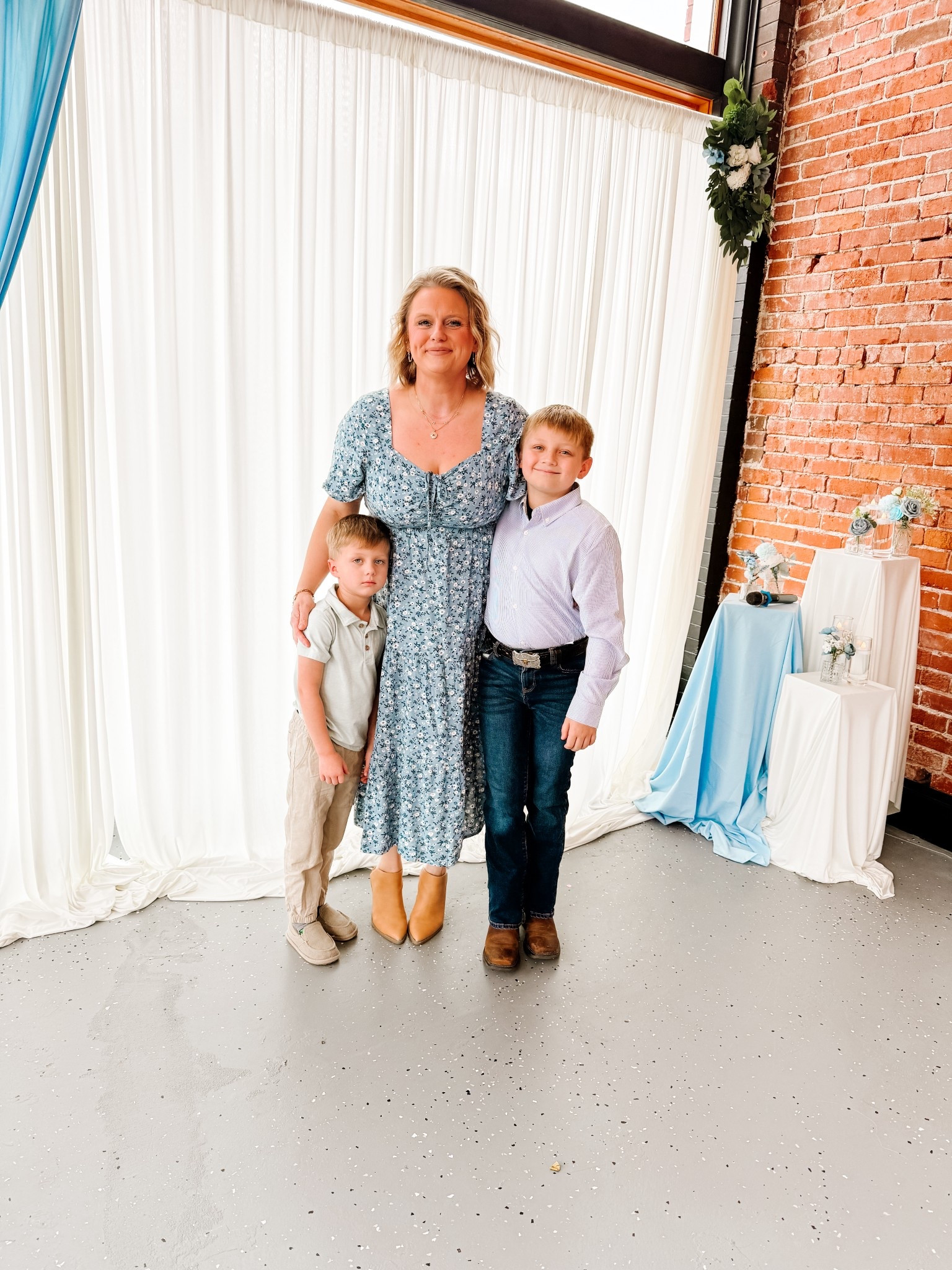 Wore this to my sister’s wedding and the compliments were nonstop… but what I didn’t expect was how many messages I’d get AFTER posting these pics 😅✨

I’ve had so many of you asking about this dress and where it’s from 🤍

Also my boys understood the assignment for this pic and I’m not over it 🫶🏼


#LTKmomlife #LTKBeauty #LTKMidsize