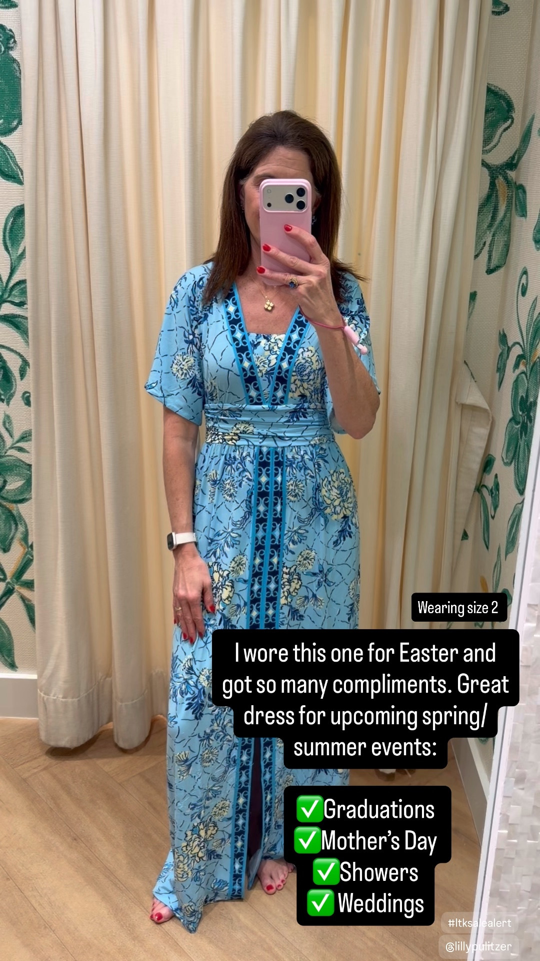 Lilly Pulitzer Sale 

Don’t miss out on the Lilly Pulitzer sale! 100’s of pieces marked up to 70% off! Great time to stock up on some fabulous pieces! 

This one is a favorite of mine. I wore it for Easter brunch and got so many compliments. 

lilly pulitzer sale
lilly pulitzer outfits
wedding guest 
resort wear outfits
colorful summer dresses
vacation outfit ideas
beach vacation style
spring summer fashion women
women over 40 style
lilly pulitzer dress sale

#lillypulitzer #lillysale #maxidress
#resortwear #summerstyle #vacationoutfits
#ltkstyle #ltkfinds #ltksale
#styleover40 #over40style #colorfulstyle

#LTKSeasonal #LTKSaleAlert #LTKWedding