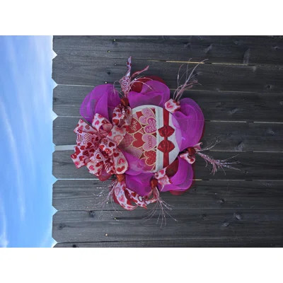 Basket Of Cookies Valentine's Day Wreath | Wayfair North America