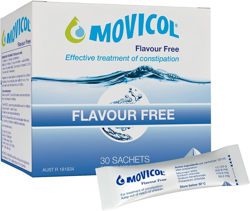 Movicol Flavour-Free Laxative Powder Sachets – 13g Each – 30 Pack – Gentle and Effective Re... | Amazon (US)