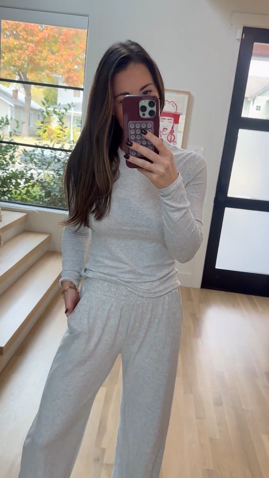 I could buy this comfy set in every color, it’s so good! Perfect lounge set from Abercrombie! Small in both crew neck top and lounge pants! 

#LTKStyleTip #LTKGiftGuide #LTKFindsUnder100