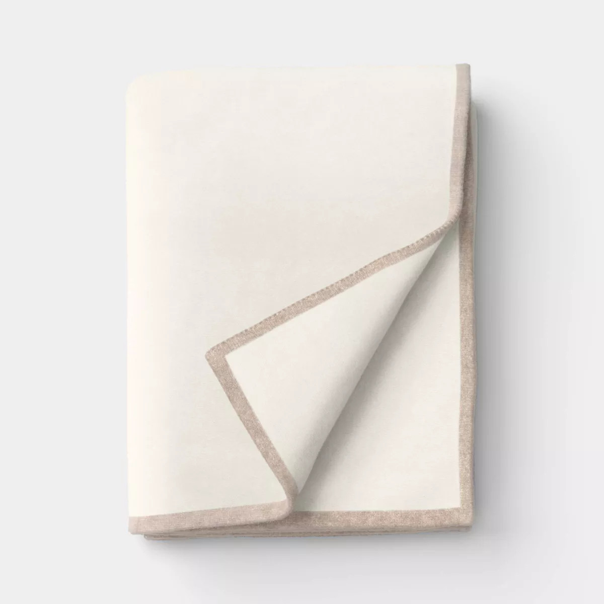 The Cozy Collection Cozy Faux Cashmere Knit Throw Ivory - Threshold™ | Target